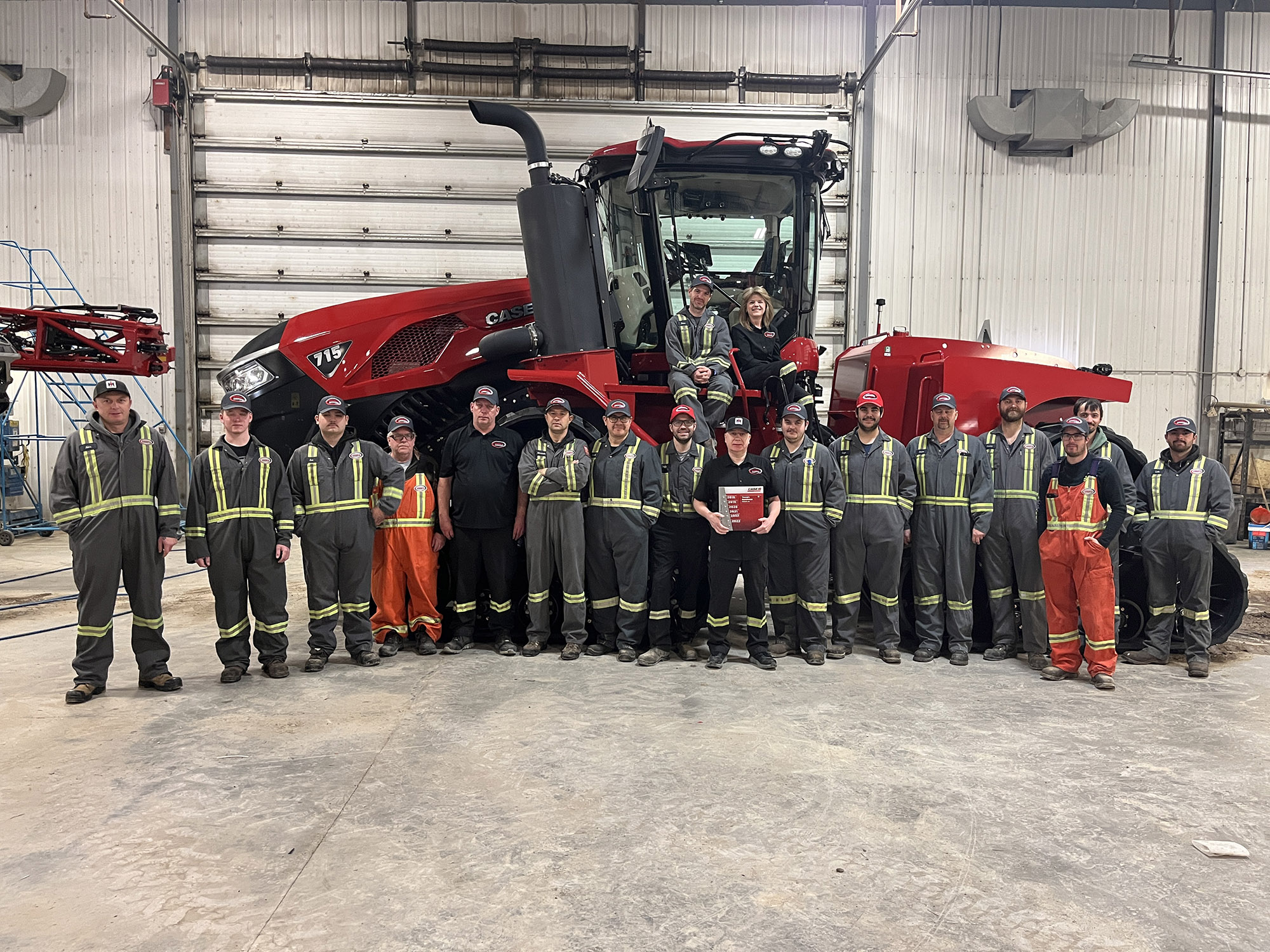 Case IH Pinnacle Service Award for Weyburn